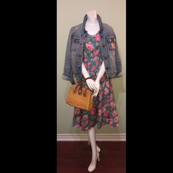 Vintage Cotton floral dress